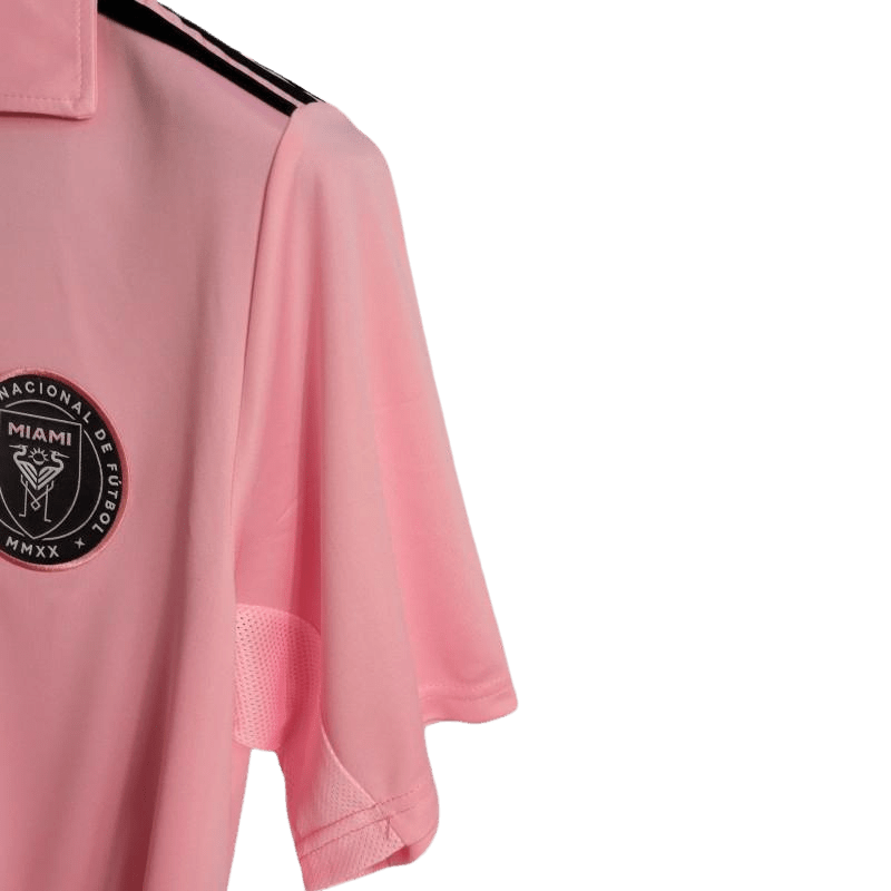 Inter Miami home kit 2023-24 pink Messi children's soccer kits MLS