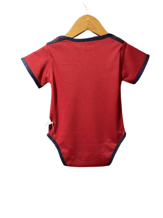 Spain 2024/25 Baby Football Kit Home Red - LEAKITS