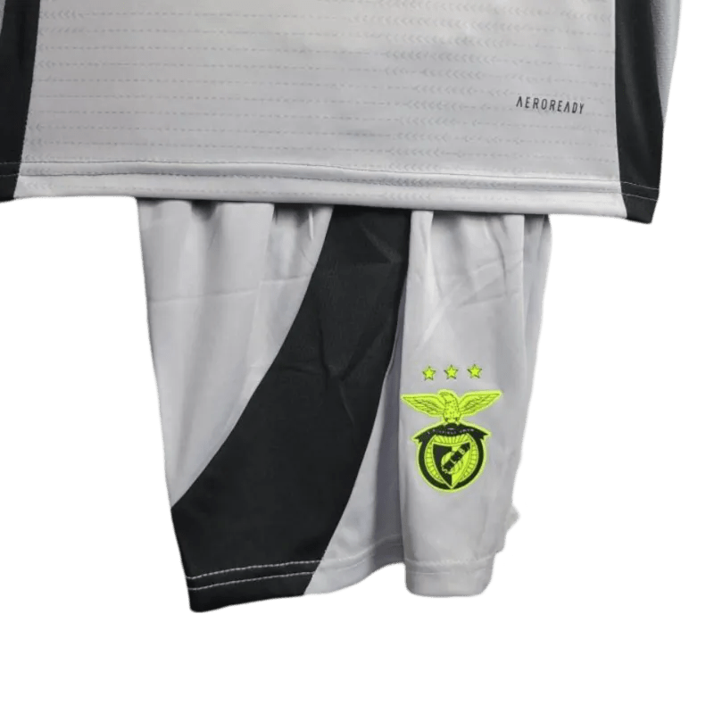 Benfica Kids Jersey Third 2024/25 Gray - LEAKITS