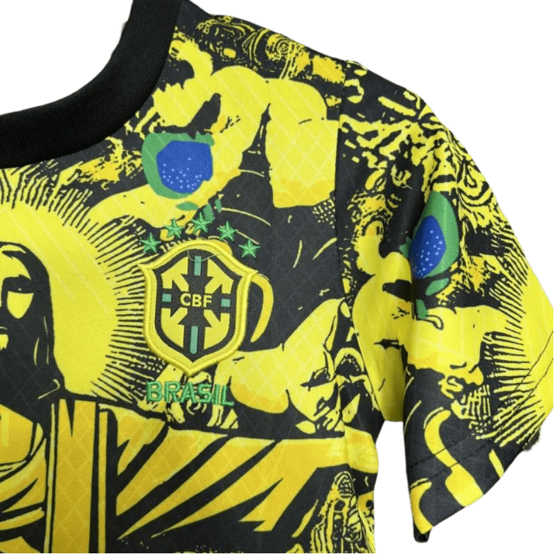 2024/2025 Brazil Christ Kids & Junior kit | GoatGears Store - LEAKITS