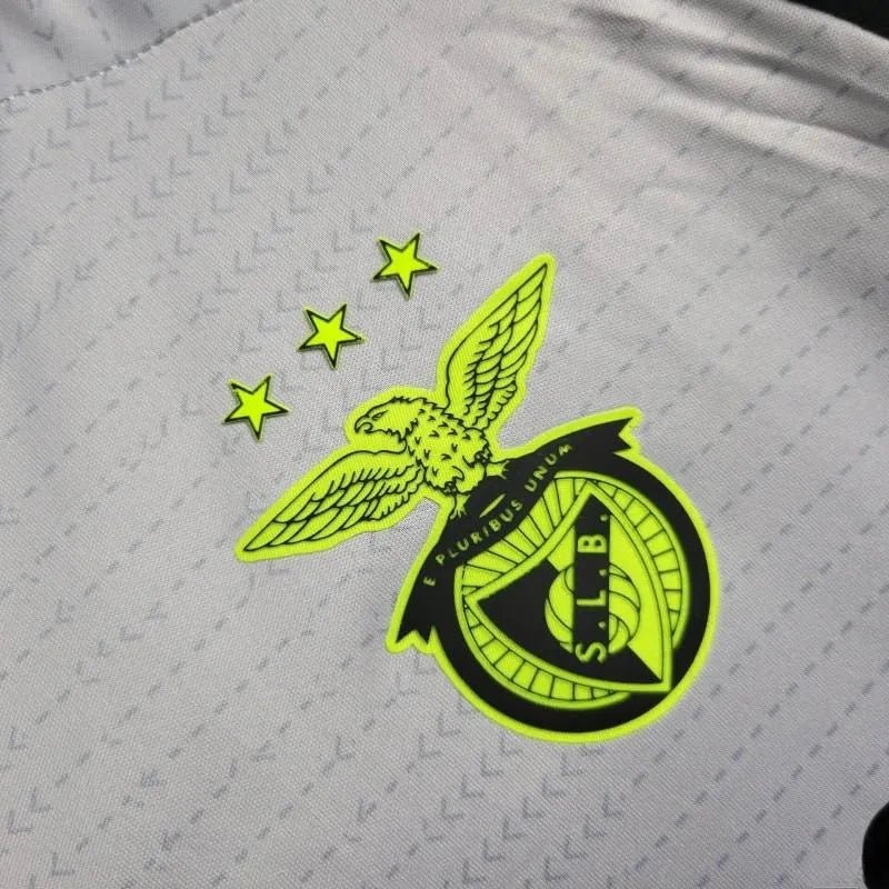 Benfica Kids Jersey Third 2024/25 Gray - LEAKITS