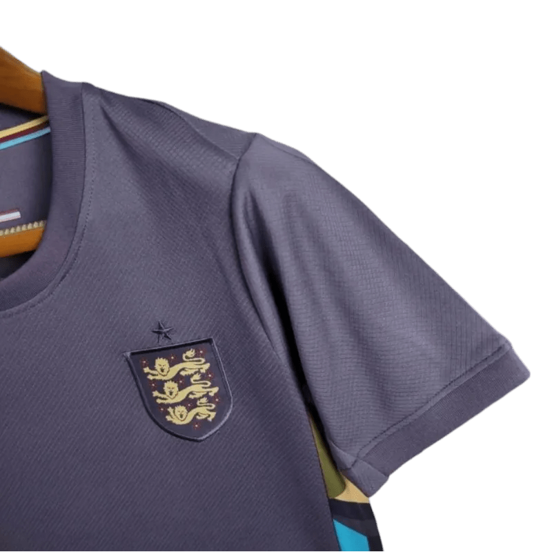 Kids England Kit Away 2024/25 Purple - LEAKITS
