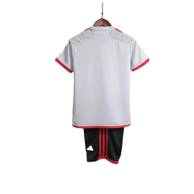 Flamengo Kids Jersey Away 2024/25 White - LEAKITS