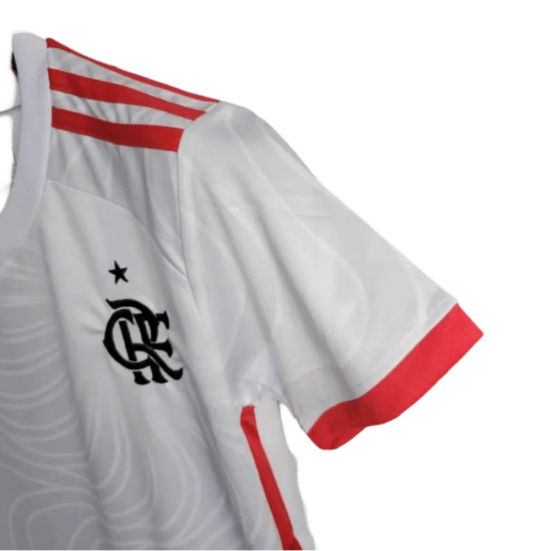 Flamengo Kids Jersey Away 2024/25 White - LEAKITS