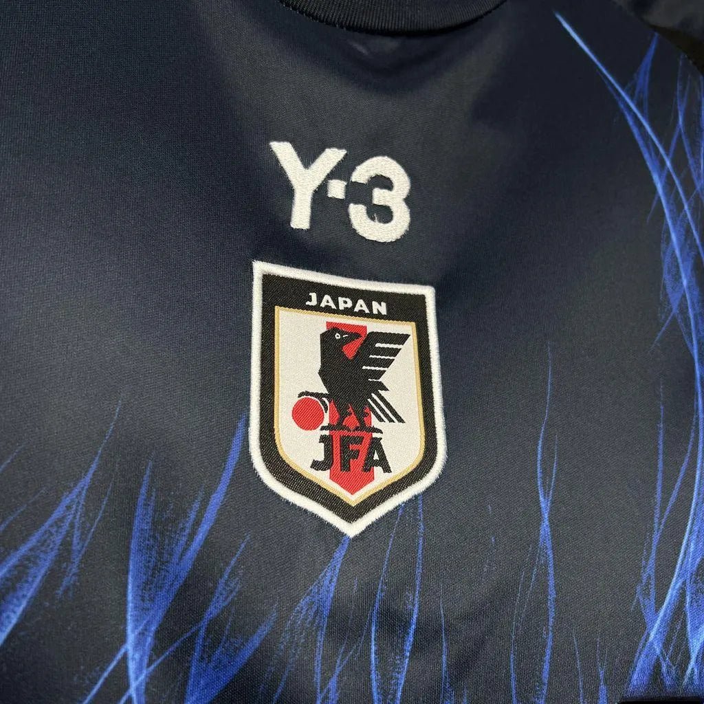 Japan Kids Kit Home 2024/25 Navy Y3 Blue Flame - LEAKITS