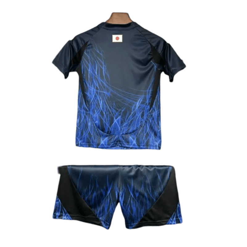 Japan Kids Kit Home 2024/25 Navy Y3 Blue Flame - LEAKITS