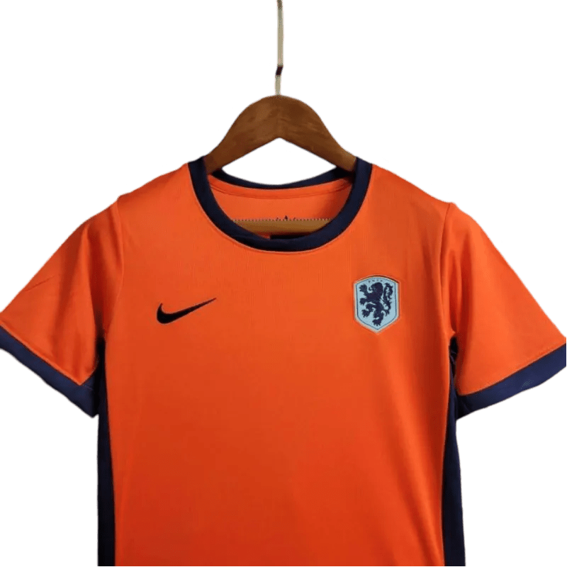 Netherlands 2024/25 Home Kids Jersey - LEAKITS