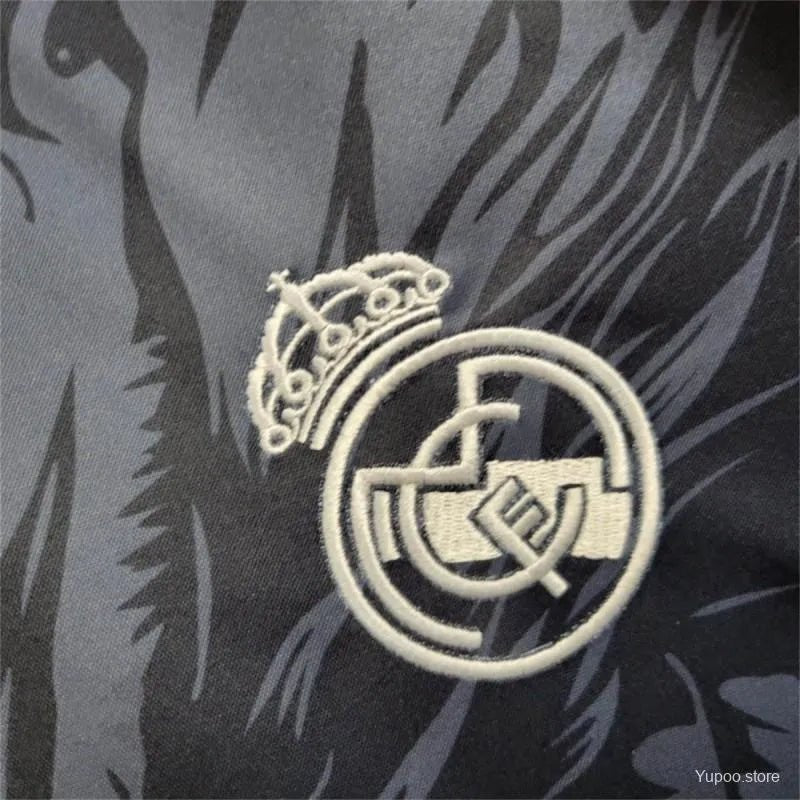2024/2025 Real Madrid Black Dragon Jersey - LEAKITS