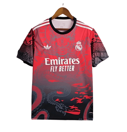 2024/2025 Real Madrid Red Dragon Jersey - LEAKITS