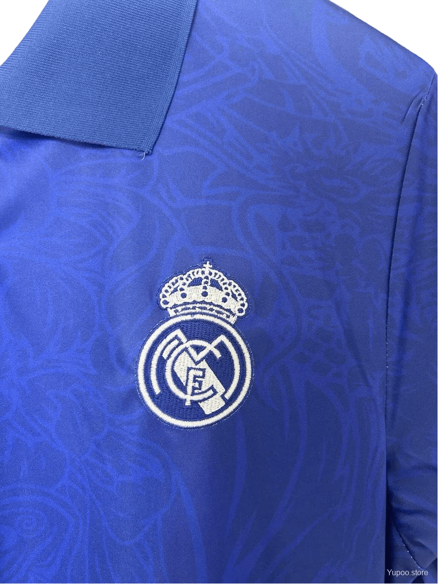 Real Madrid Dragon Jersey 24/25 Blue - LEAKITS