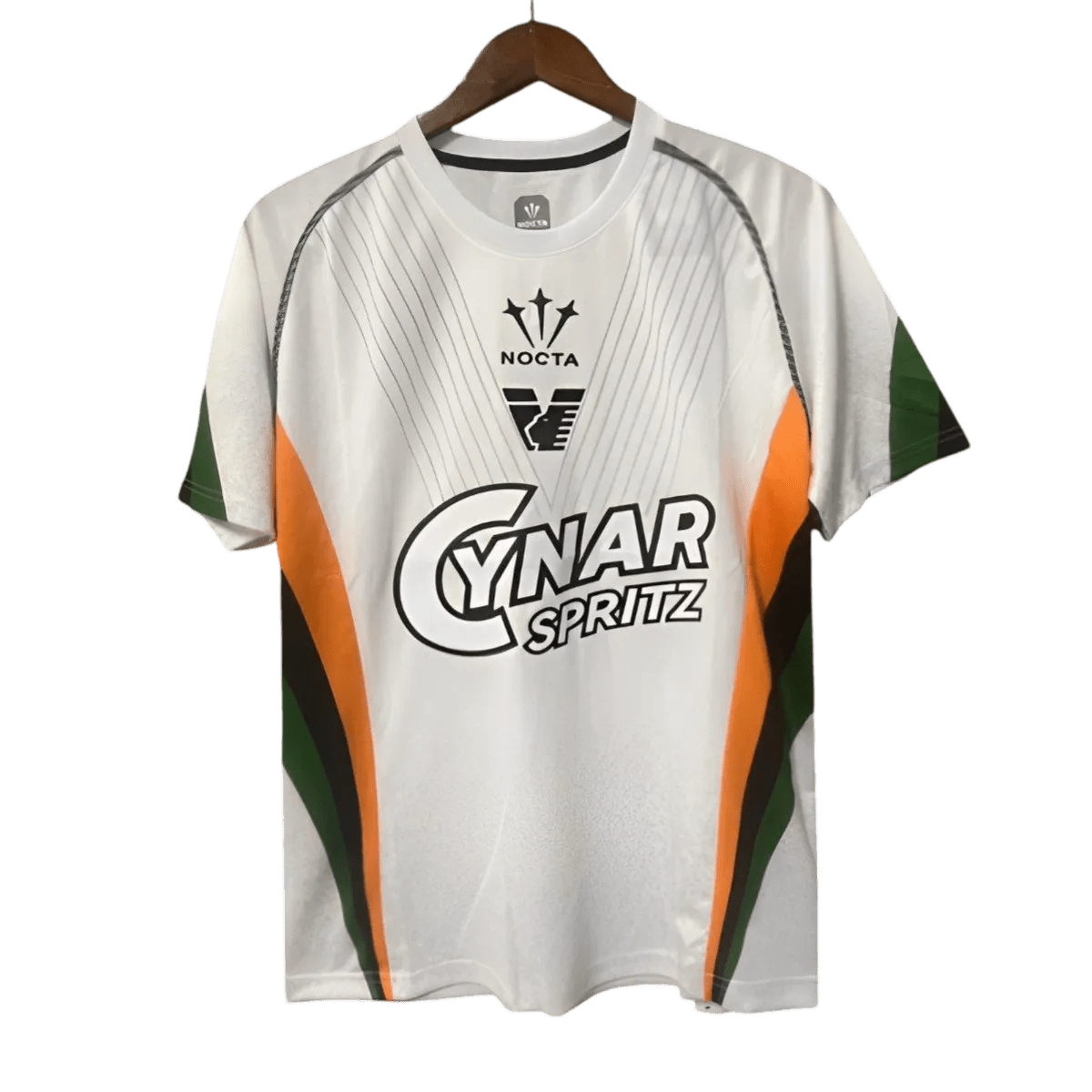 Venezia football shirt 24/25 away fan version white orange green nocta current season venice LEAKITS Store