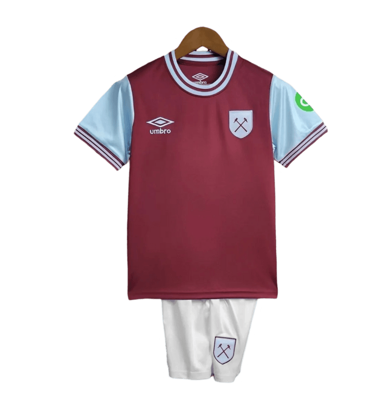 West Ham 2024/25 Home Kids Kit - LEAKITS