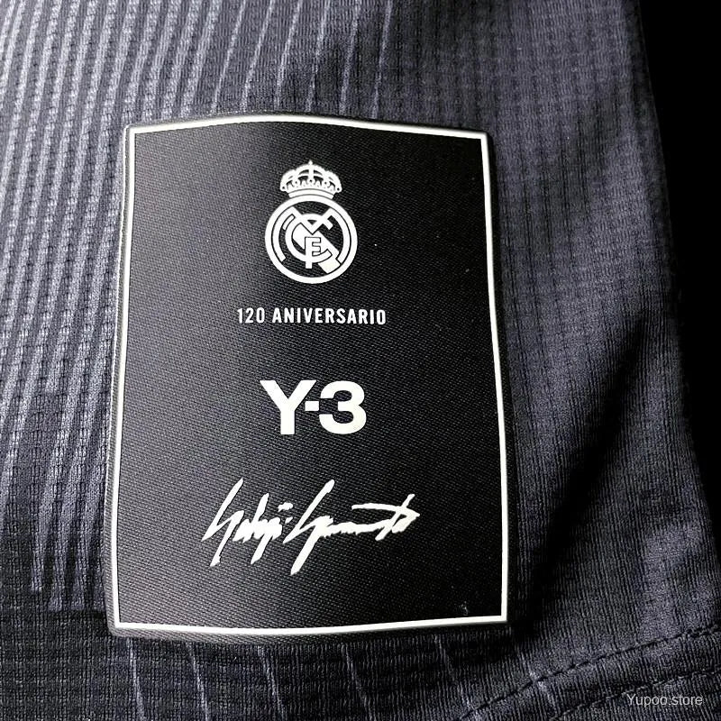 2024 Real Madrid Y3 Black Limited Edition jersey - Player version - LEAKITS