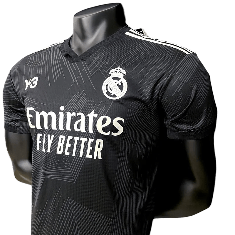 2024 Real Madrid Y3 Black Limited Edition jersey - Player version - LEAKITS
