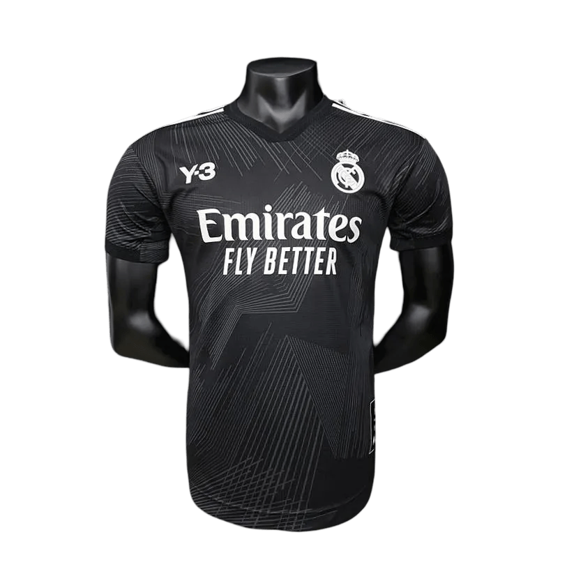 2024 Real Madrid Y3 Black Limited Edition jersey - Player version - LEAKITS