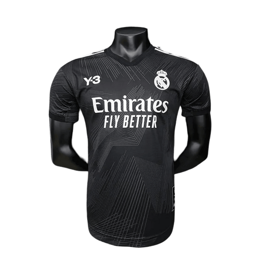 2024 Real Madrid Y3 Black Limited Edition jersey - Player version - LEAKITS