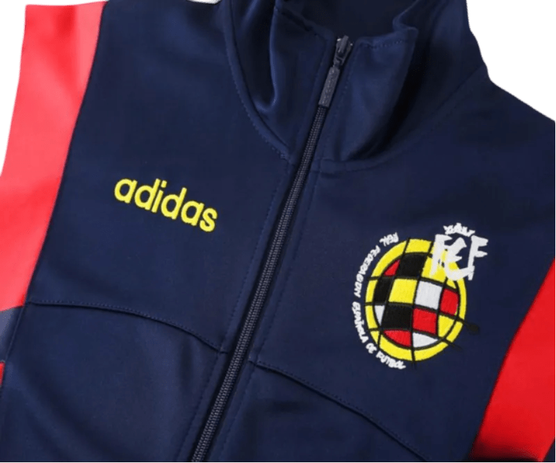 2024 Spain Navy Full Zipper Jacket + Long Pants | GoatGears Store - LEAKITS