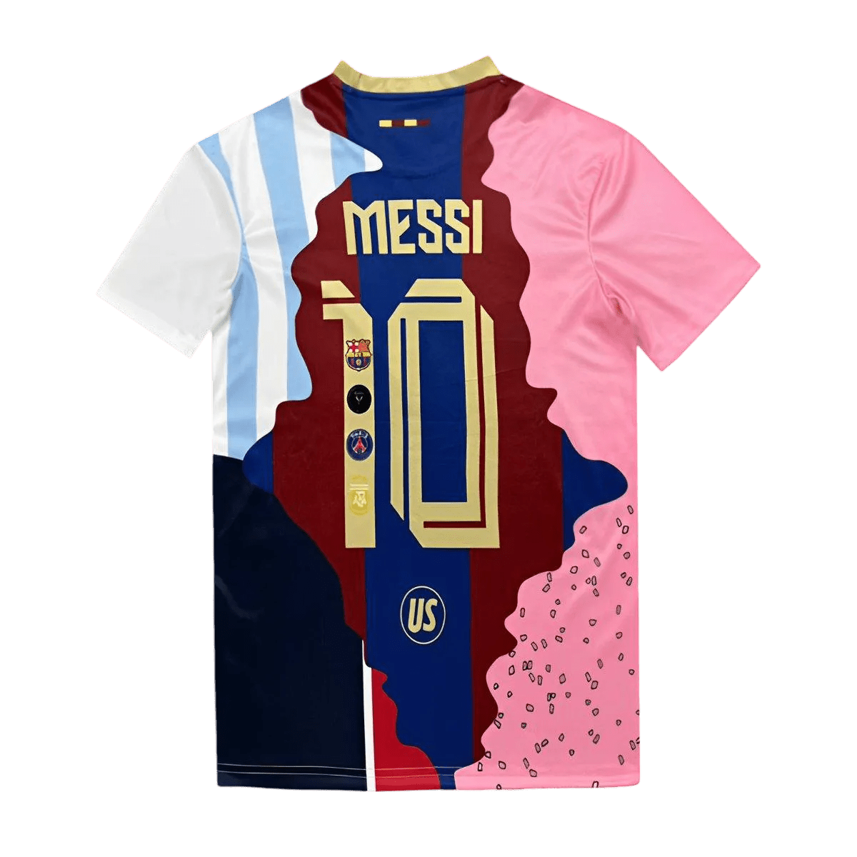Messi all club mix jersey fan version newell's barcelona paris saint germain inter miami