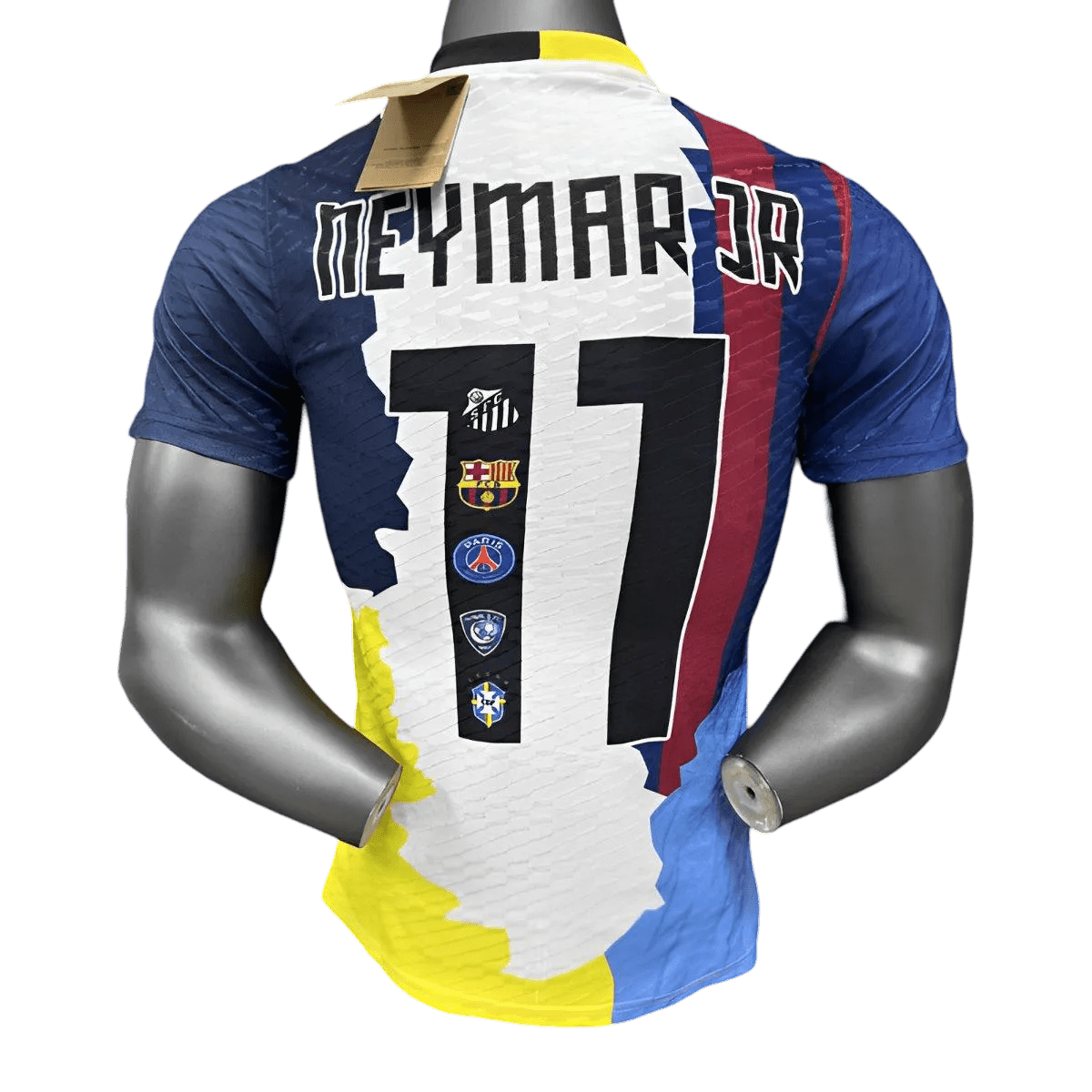 Neymar all club mix jersey player version santos barcelona paris saint germain athletic fit