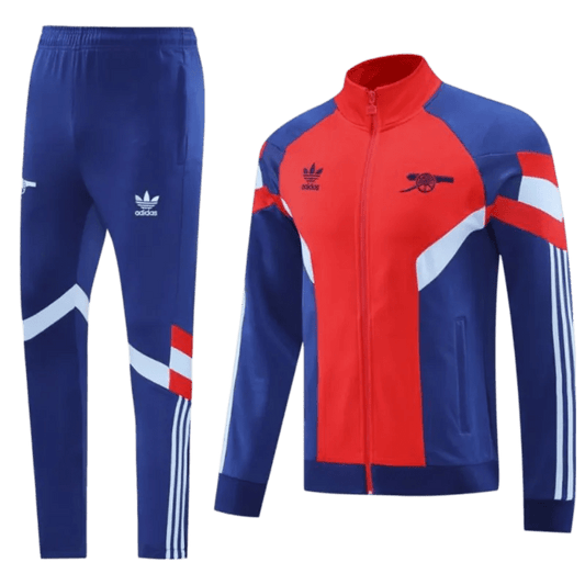 2024/2025 Highburry Blue & Red Full Zipper Jacket + Long Pants | GoatGears Store - LEAKITS