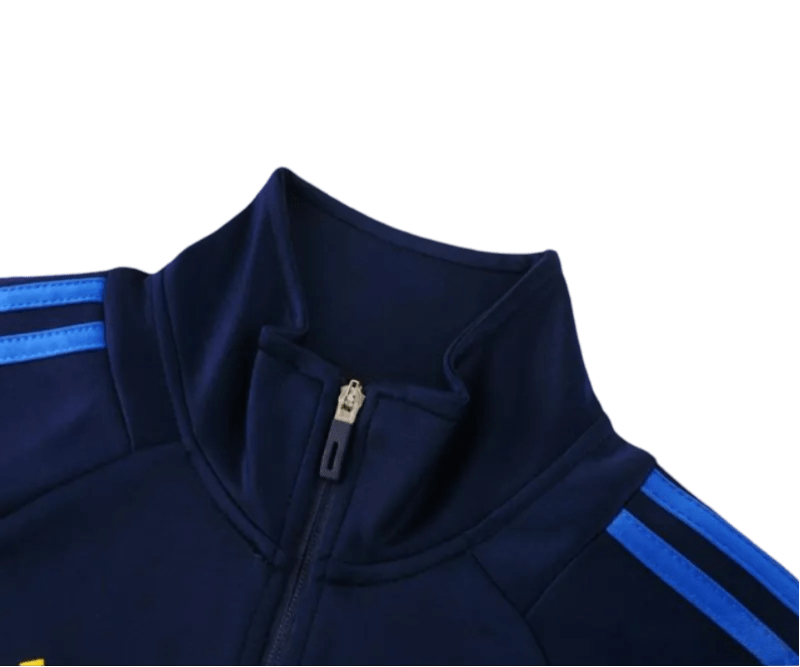 2024/2025 Boca Juniors Navy & Blue Full Zipper Jacket + Long Pants | GoatGears Store - LEAKITS