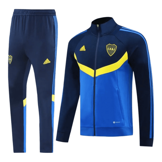2024/2025 Boca Juniors Navy & Blue Full Zipper Jacket + Long Pants | GoatGears Store - LEAKITS