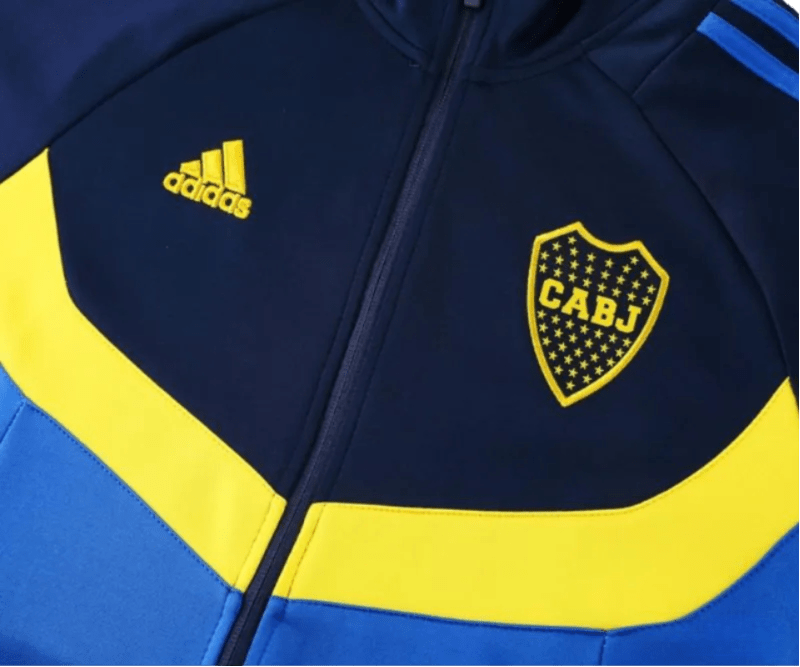 2024/2025 Boca Juniors Navy & Blue Full Zipper Jacket + Long Pants | GoatGears Store - LEAKITS