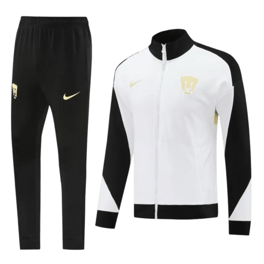2024/2025 Club America White Full Zipper Jacket + Long Pants | GoatGears Store - LEAKITS