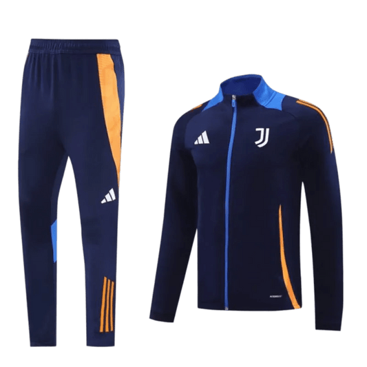 2024/2025 Juventus Blue Full Zipper Jacket + Long Pants | GoatGears Store - LEAKITS