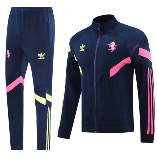 2024/2025 Juventus Navy Full Zipper Jacket + Long Pants | GoatGears Store - LEAKITS