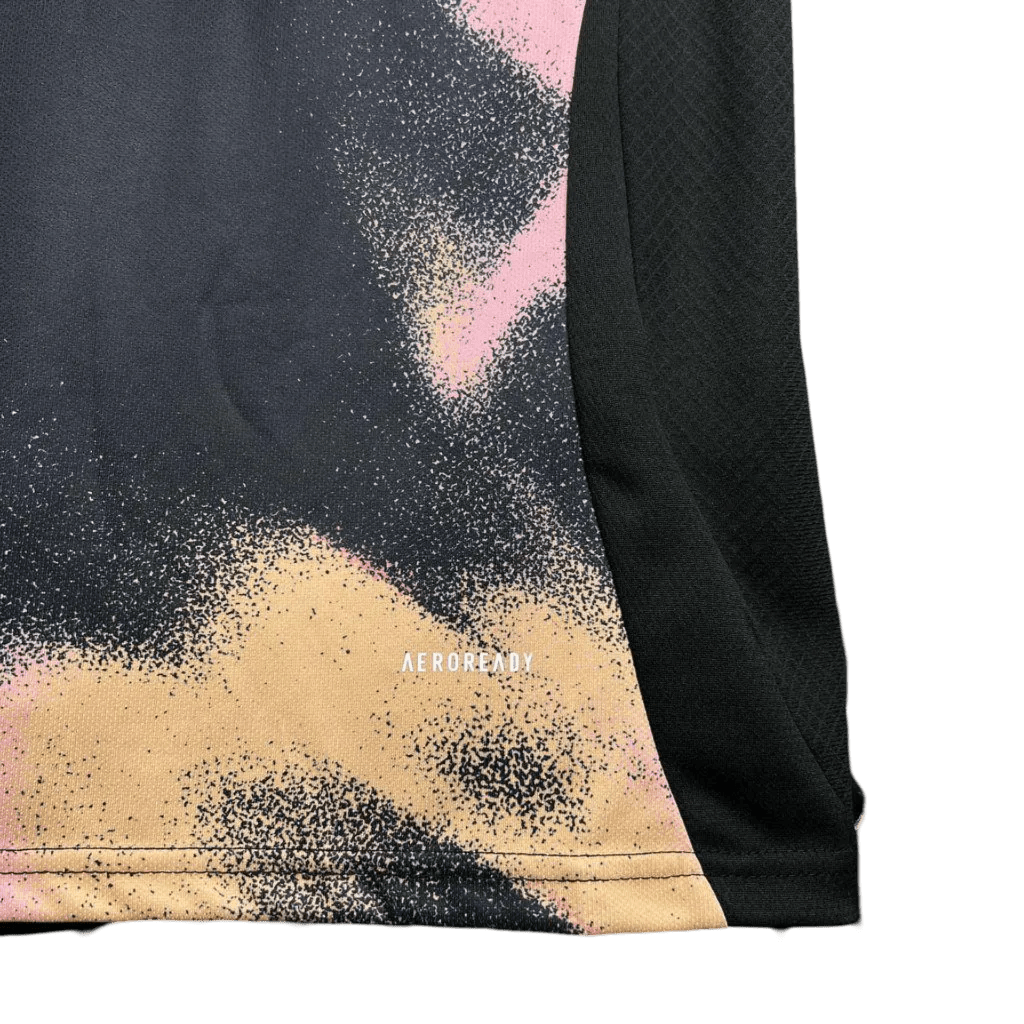 Leicester city jerseys away 24/25 black distinctive heritage design