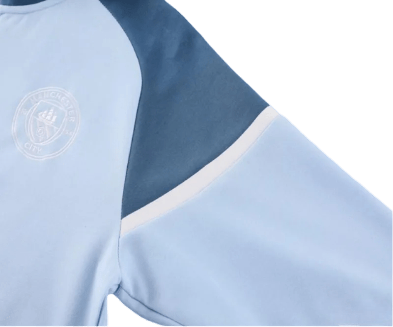 2024/2025 Sky Blues Light Blue Hoodie Full Zipper Jacket + Long Pants | GoatGears Store - LEAKITS