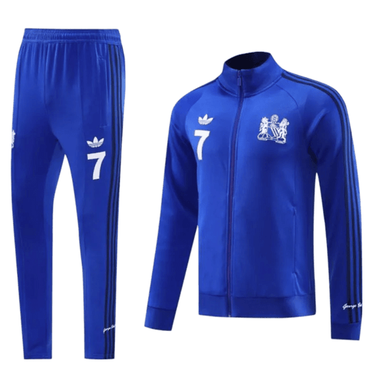 2024/2025 Newton Heath Blue Full Zipper Jacket + Long Pants | GoatGears Store - LEAKITS