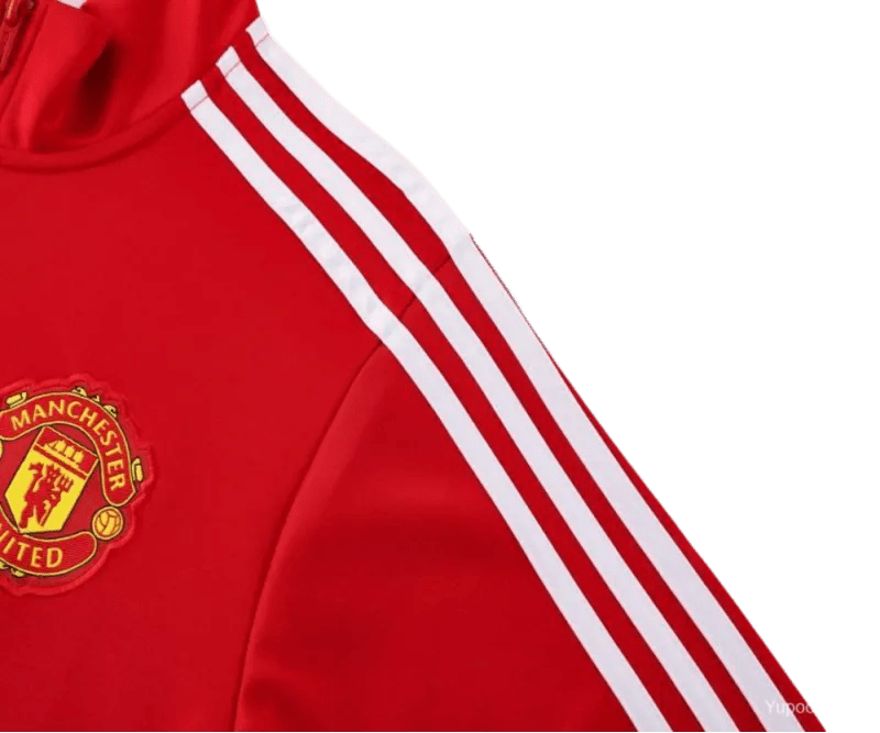 2024/2025 Newton Heath Red Full Zipper Jacket + Long Pants | GoatGears Store - LEAKITS