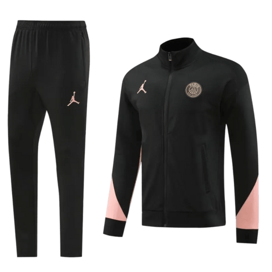 2024/2025 PSG Black Full Zipper Jacket + Long Pants | GoatGears Store - LEAKITS
