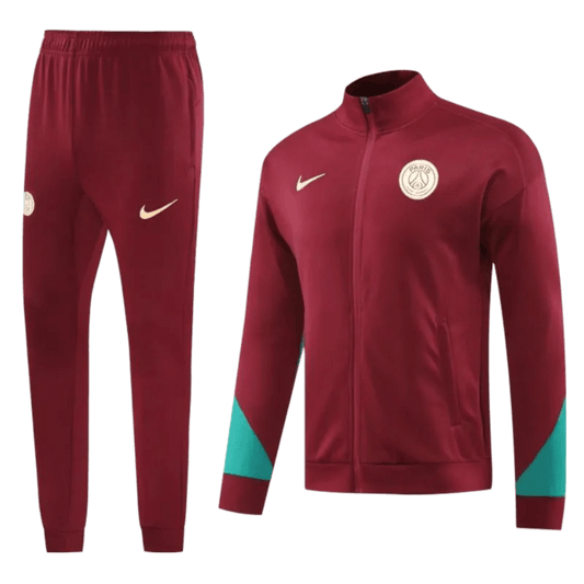 2024/2025 PSG Wine Full Zipper Jacket + Long Pants | GoatGears Store - LEAKITS