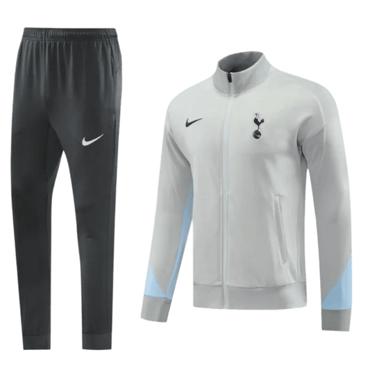 2024/2025 The Lilywhites Hotspur Grey Full Zipper Jacket + Long Pants | GoatGears Store - LEAKITS