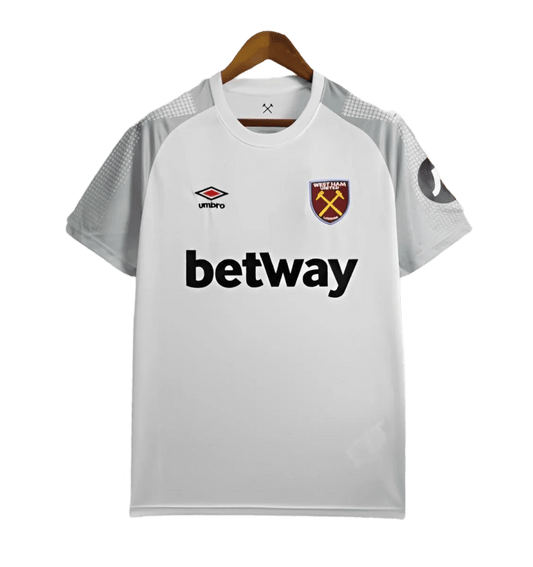 West ham kit 24/25 away fan version white claret accents betway current season hammers LEAKITS Store