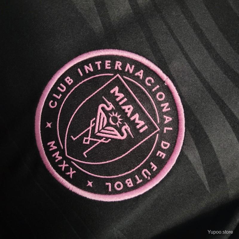 2023/2024 Inter Miami Away Black kit - Fan Version | GoatGears Store - LEAKITS