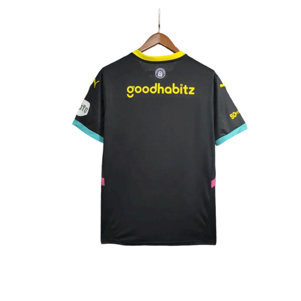 Netherlands psv shirt away fan version 24/25 black rainbow distinctive heritage design
