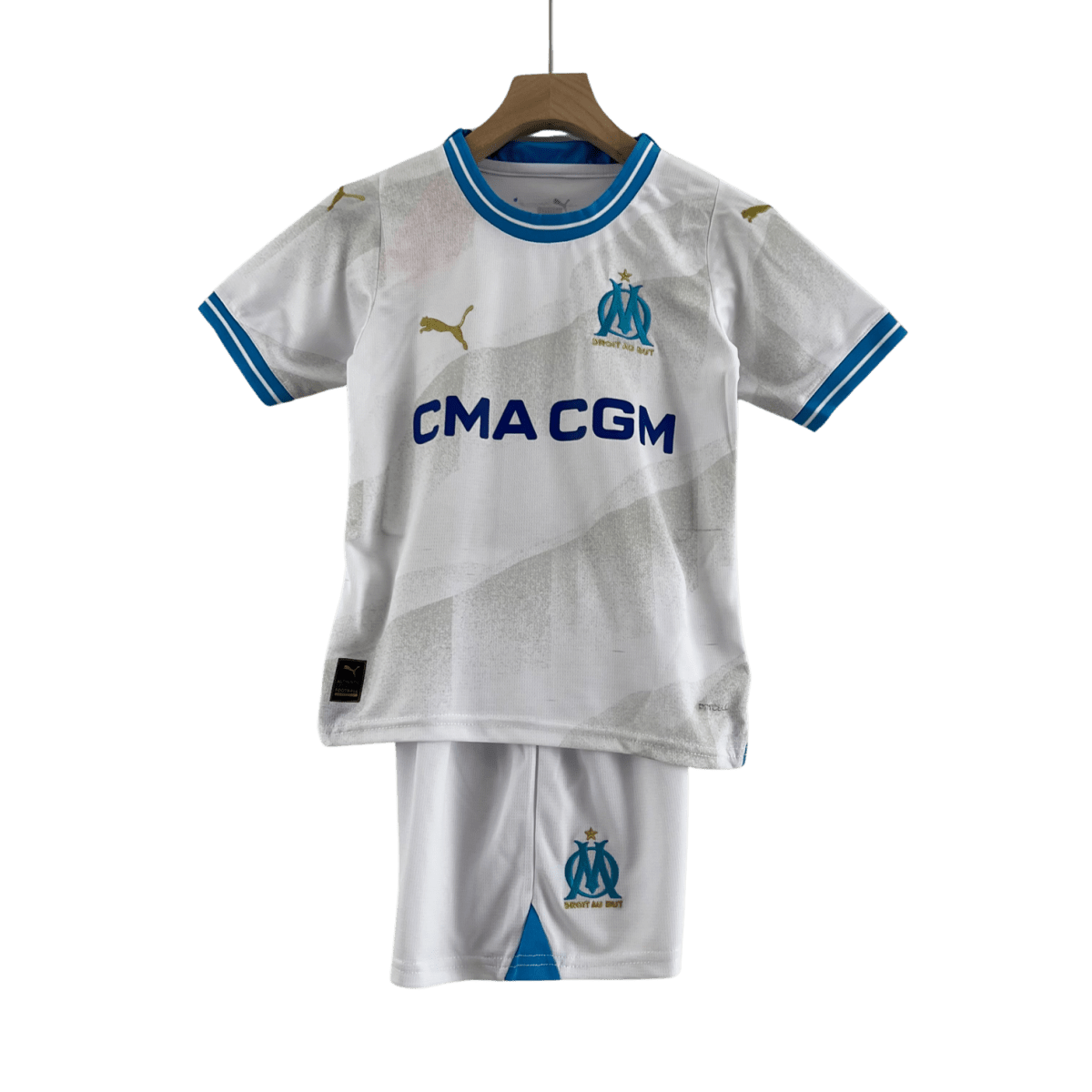 Olympique Marseille Kids Jersey Home 2023/24 - LEAKITS