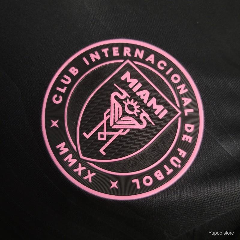 2023/2024 Inter Miami Away Black kit - Player version | GoatGears Store - LEAKITS