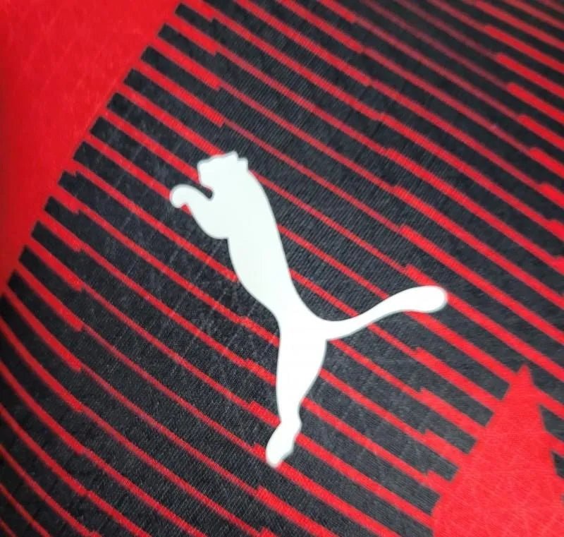 AC milan retro football shirts player version 23/24 athletic performance geometric