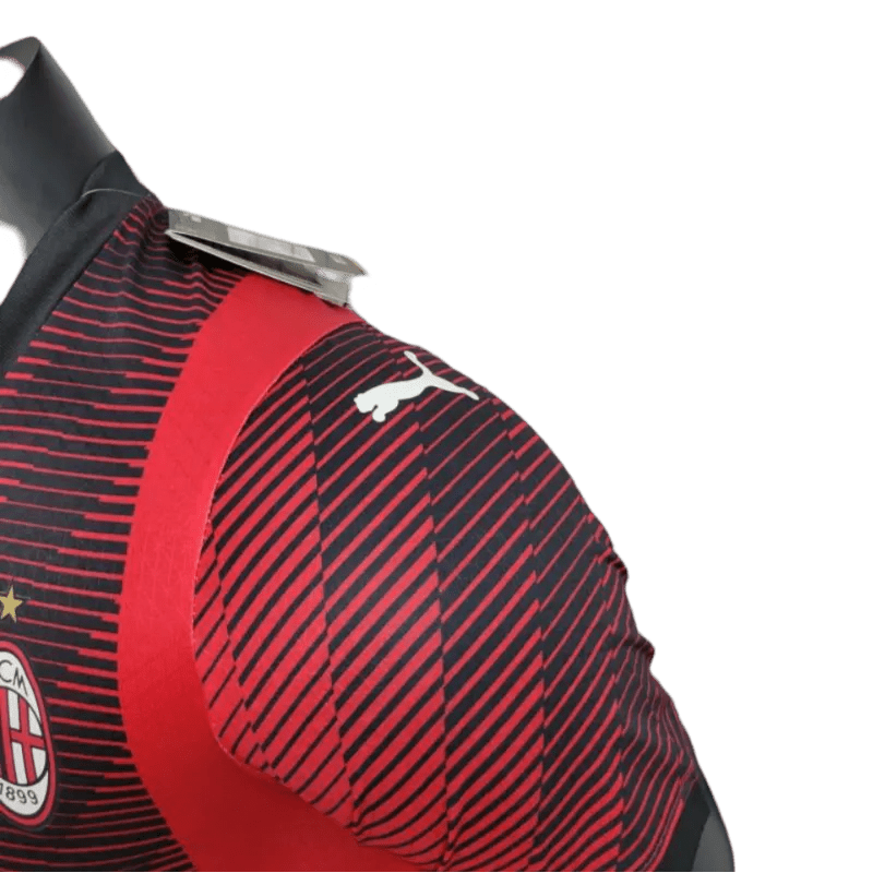 AC milan football shirt 23/24 player version athletic performance rossoneri construction