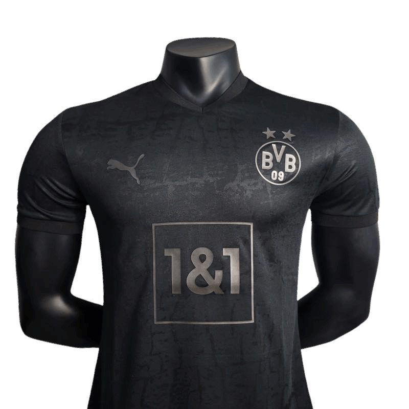 Black borussia dortmund jersey 23/24 player version elite performance authentic