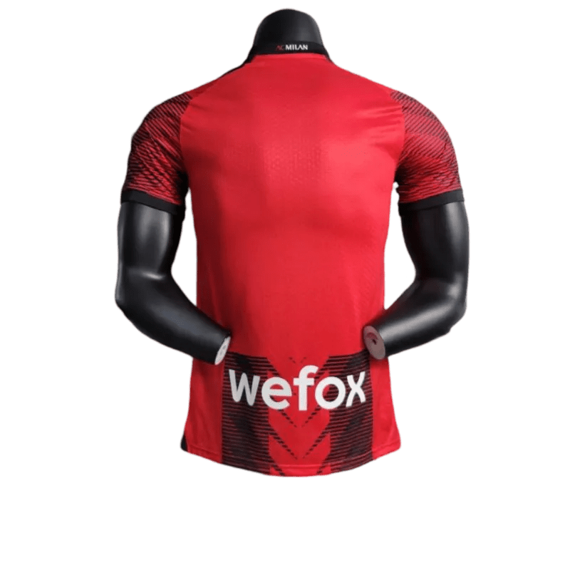 AC milan football shirt 23/24 player version ac milan jersey collection athletic