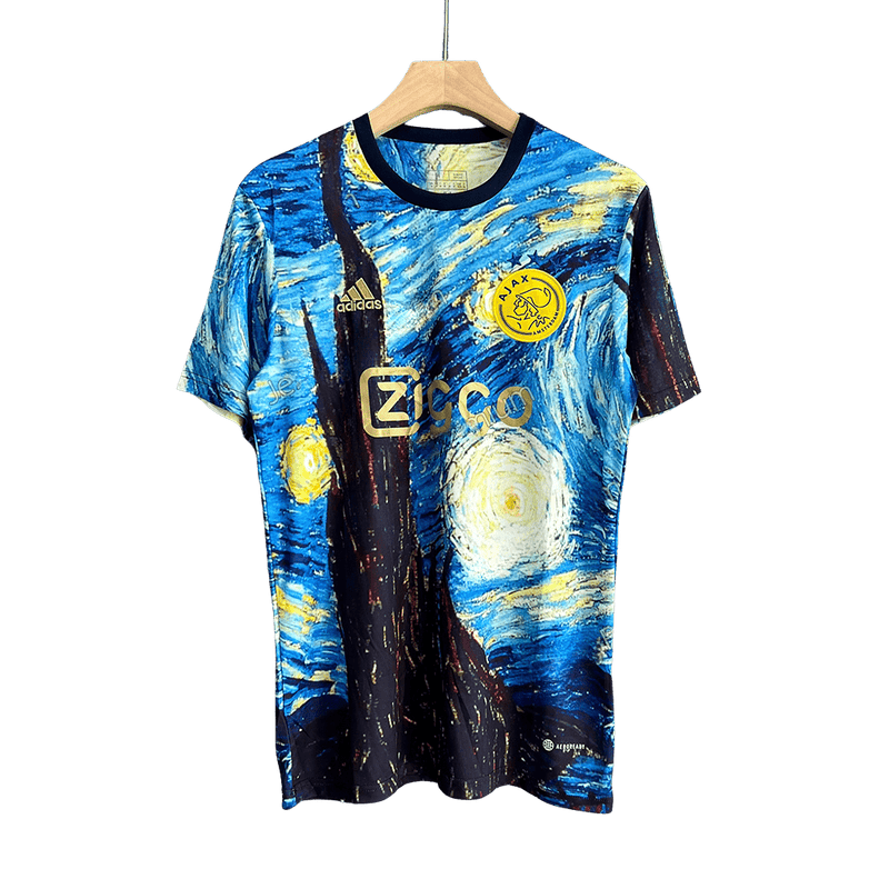 Ajax starry night jersey van gogh oil painting design special edition LEAKITS Store