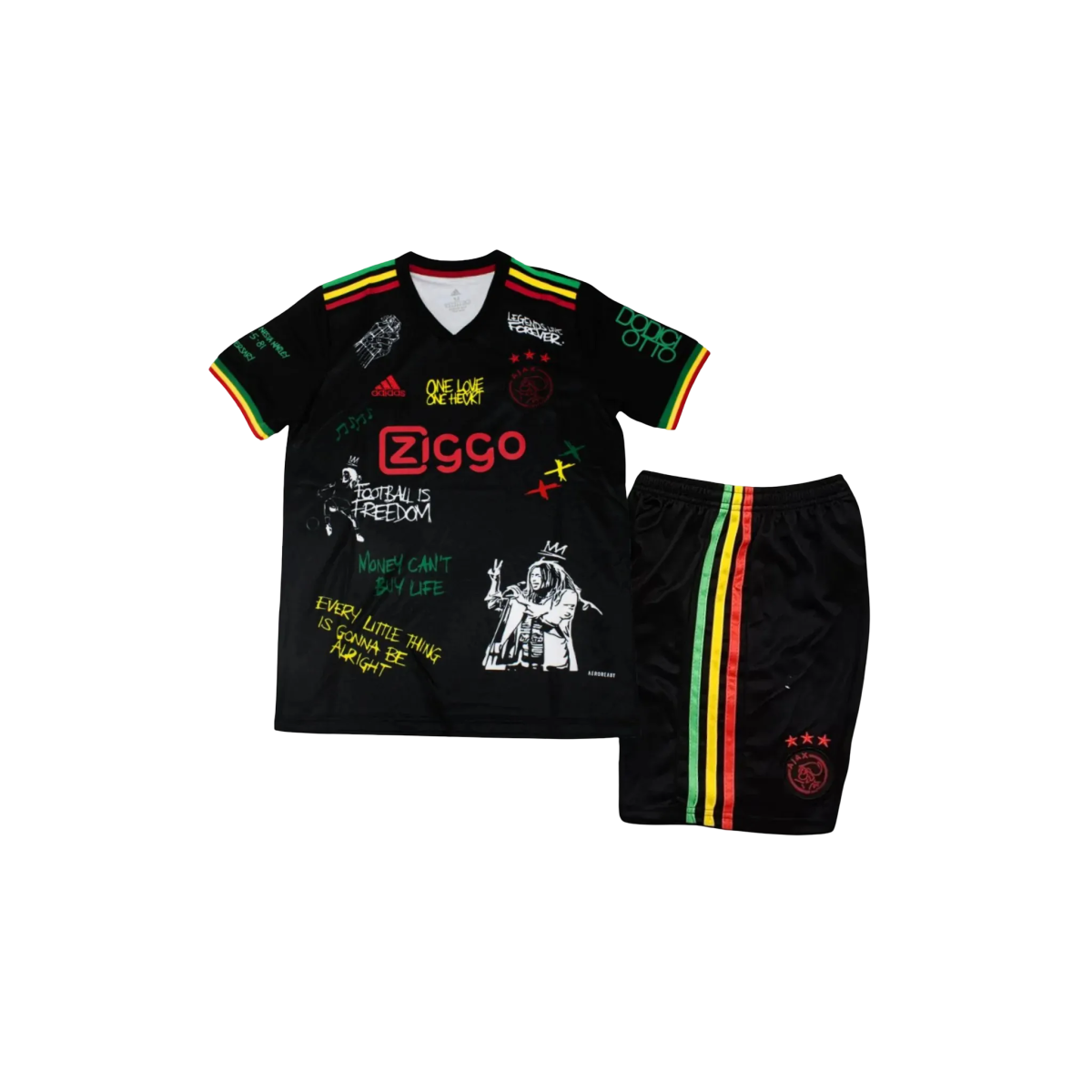 Ajax "Bob Marley" Kids Kit - 2021/2022 Limited Edition - LEAKITS