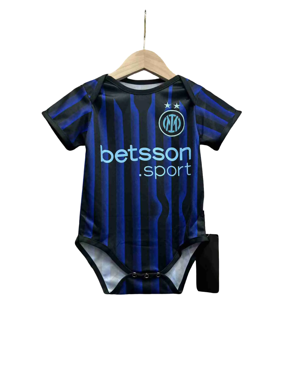 Baby Inter Milan kit - 2025/2026 Home football jersey - LEAKITS