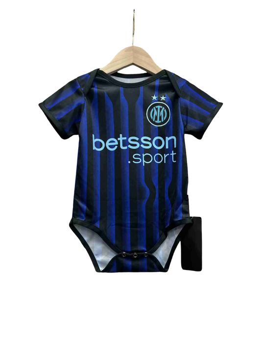 Baby Inter Milan kit - 2025/2026 Home football jersey - LEAKITS